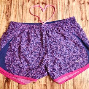 Nike Women's Dri-Fit Tempo Running Shorts Animal